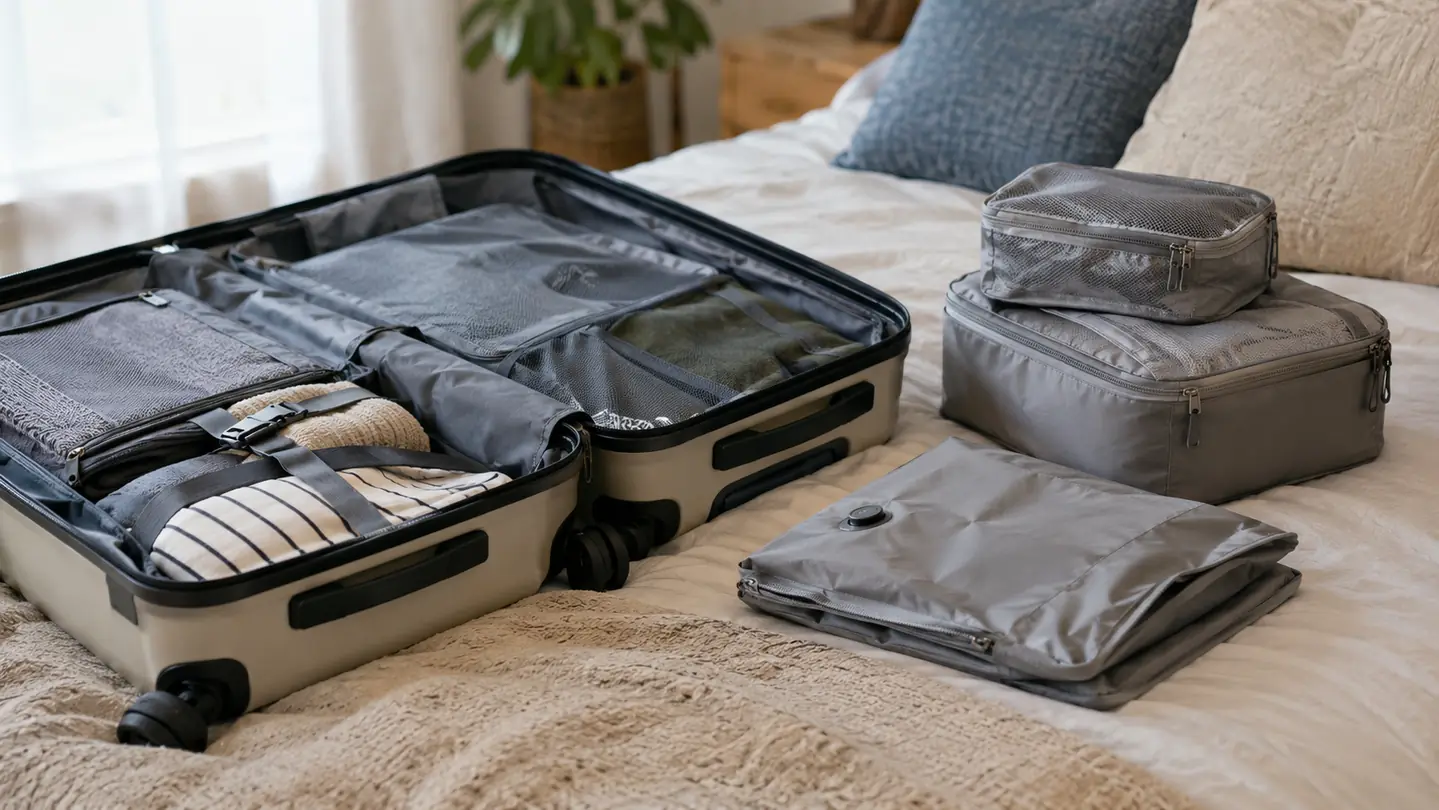 Packing Cubes vs Compression Bags: What Actually Saves Space